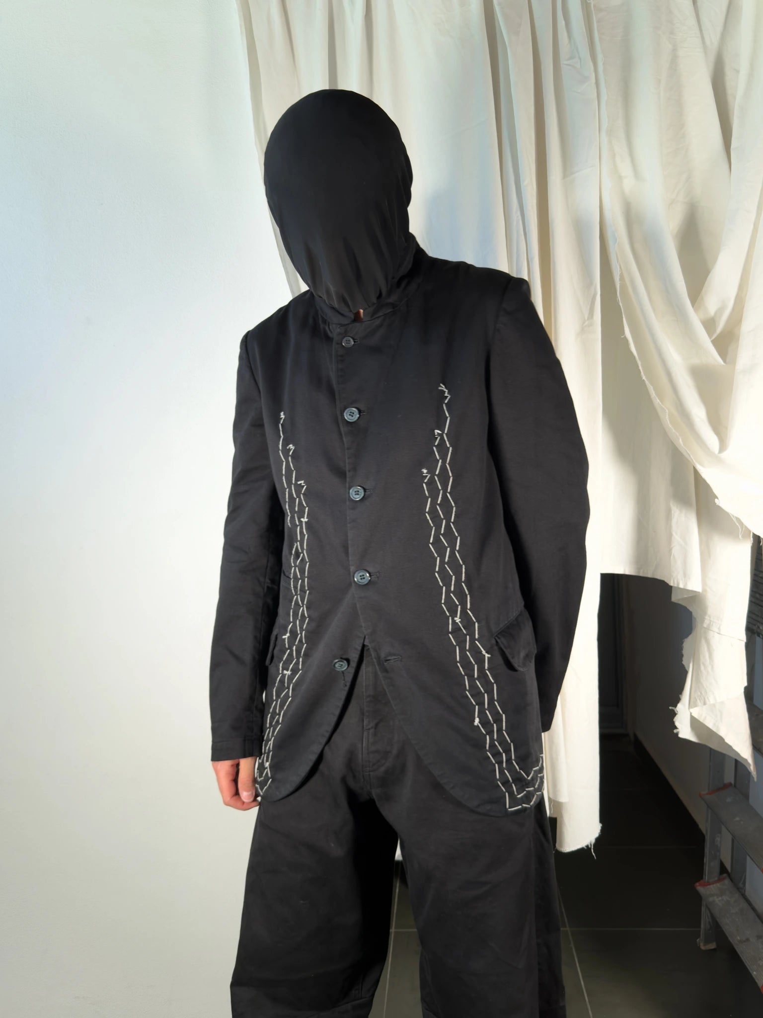 Comme des Garçons Homme Plus Evergreen chains jacket | Recente