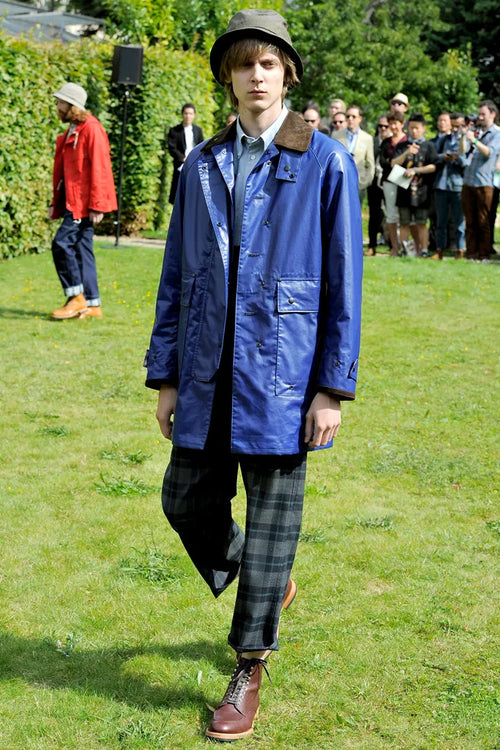 Junya Watanabe Man S/S 2012 resin trench coat – runway | Recente Studio