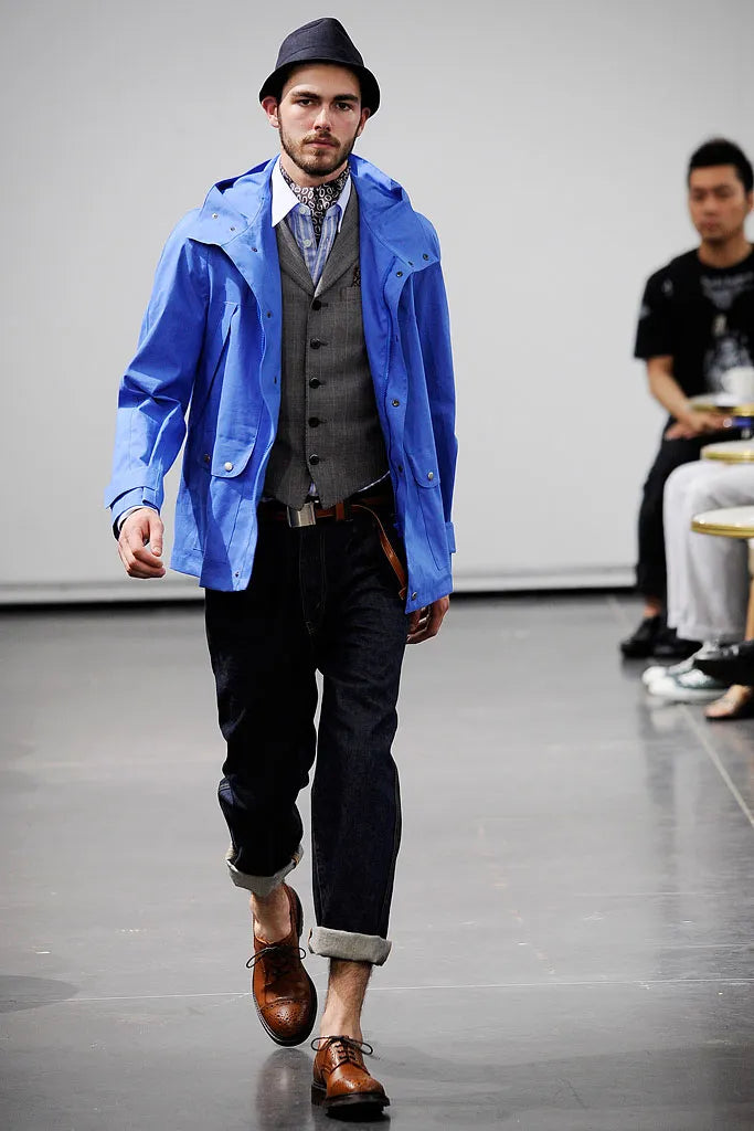 Junya Watanabe Man x Mackintosh SS10 wind jacket – runway | Recente Studio