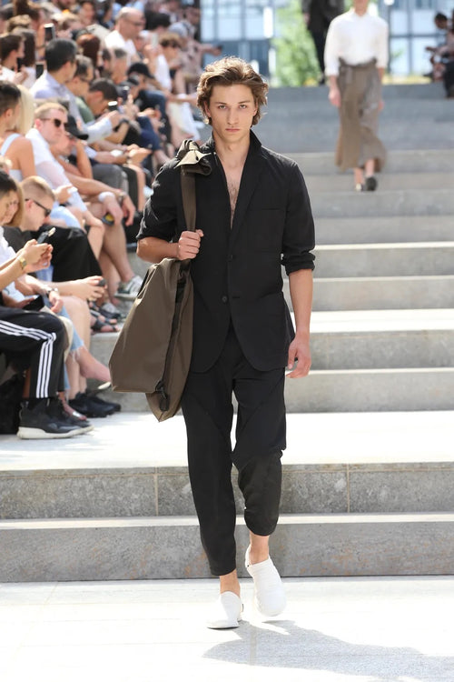 Issey Miyake Men SS18 nylon zipped pants – runway | Recente Studio