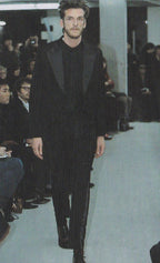 Comme des Garçons Homme Plus A/W 2002 wool strip pants – runway | Recente Studio