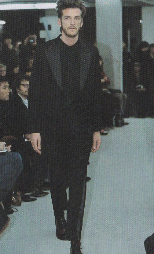 Comme des Garçons Homme Plus A/W 2002 wool strip pants – runway | Recente Studio