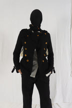 Comme des Garçons Homme Plus S/S 2012 destroyed pockets jacket – front view | Recente Studio