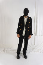 Comme des Garçons Homme Plus SS12 destroyed pockets jacket – collar detail | Recente Studio