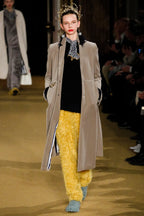 Undercover AW16 pleated velvet coat – runway | Recente Studio