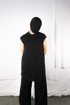 Comme des Garçons 1990s asymmetrical vest – front view | Recente Studio