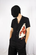 Y’s Yohji Yamamoto 2010s cropped shirt – front view | Recente Studio