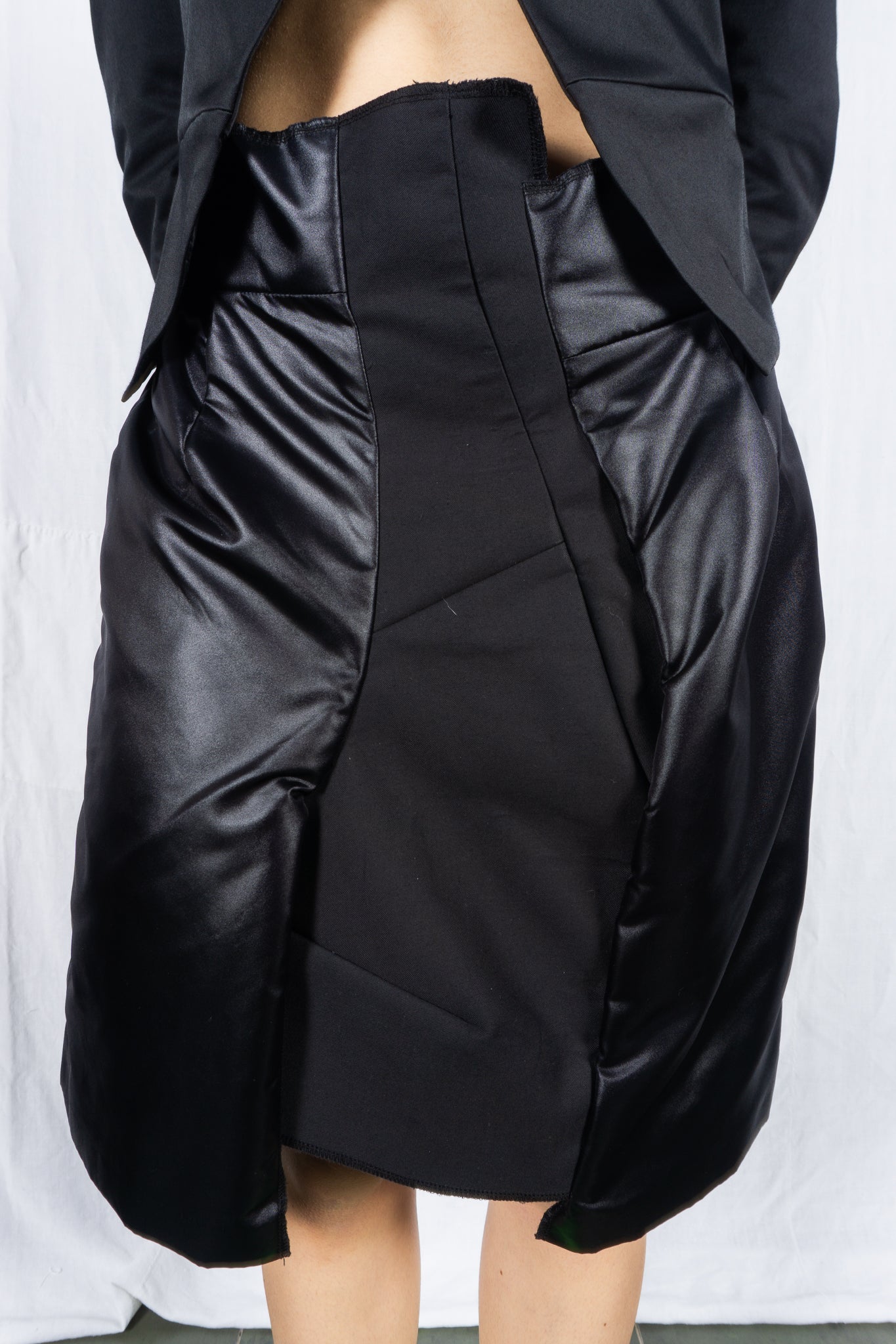 Comme des Garçons S/S 2009 asymmetric skirt – back view | Recente Studio