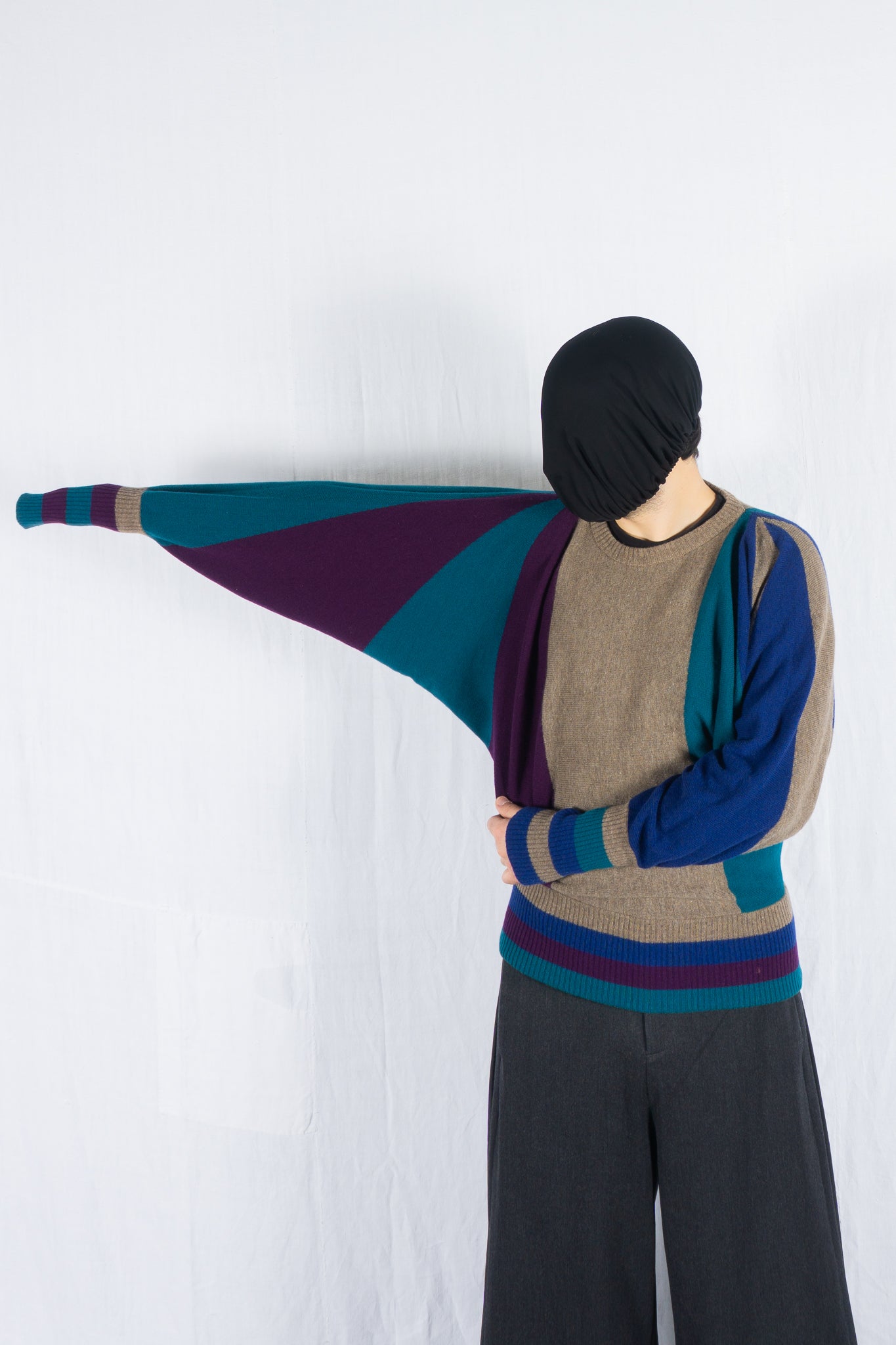 Issey Miyake A/W 1979 bat sweater – front view | Recente Studio