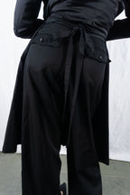 Comme des Garçons AW06 skirt pants – back view | Recente Studio