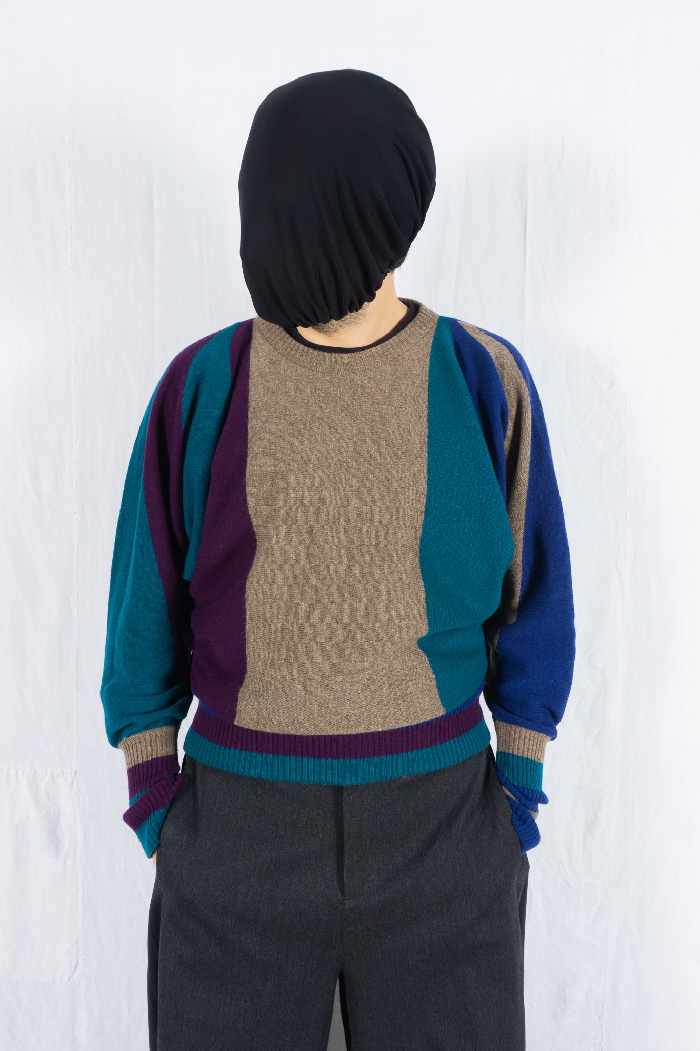 Issey Miyake A/W 1979 bat sweater – side view | Recente Studio
