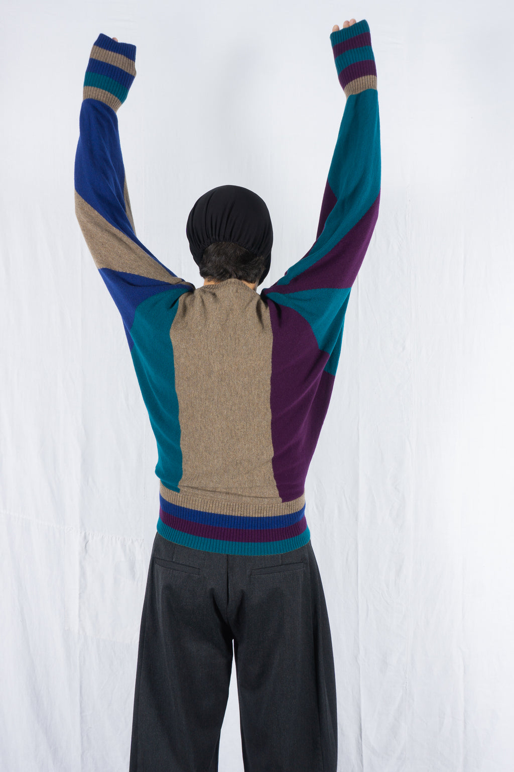 Issey Miyake AW79 bat sweater – back view | Recente Studio