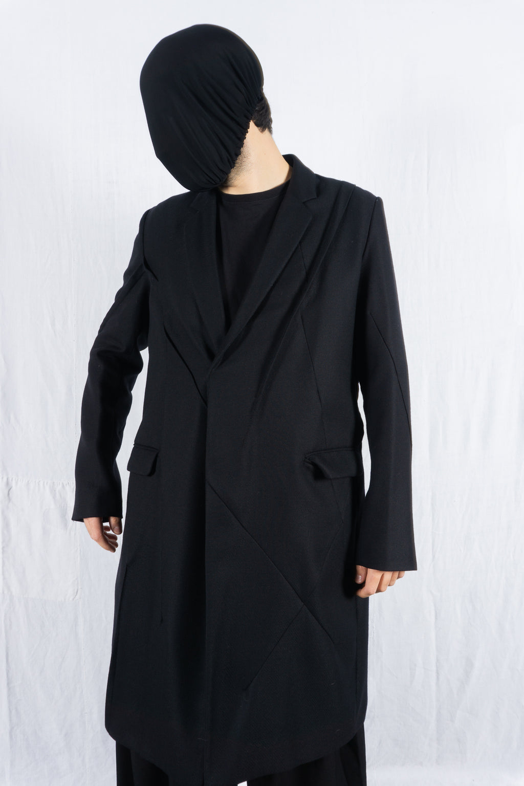 Undercover AW16 deconstructed coat – back view | Recente Studio