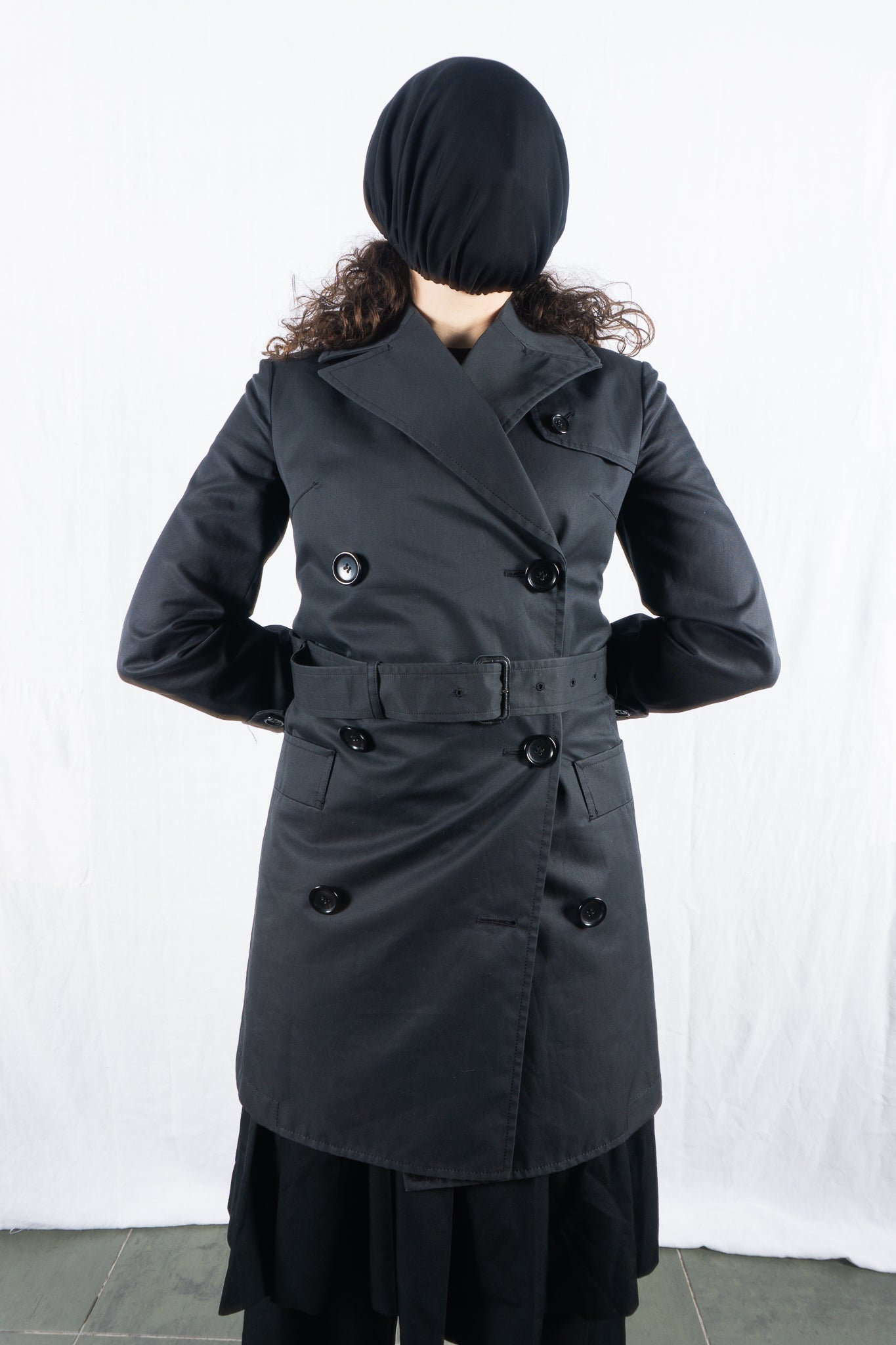 Junya Watanabe S/S 2007 trench coat – front view | Recente Studio