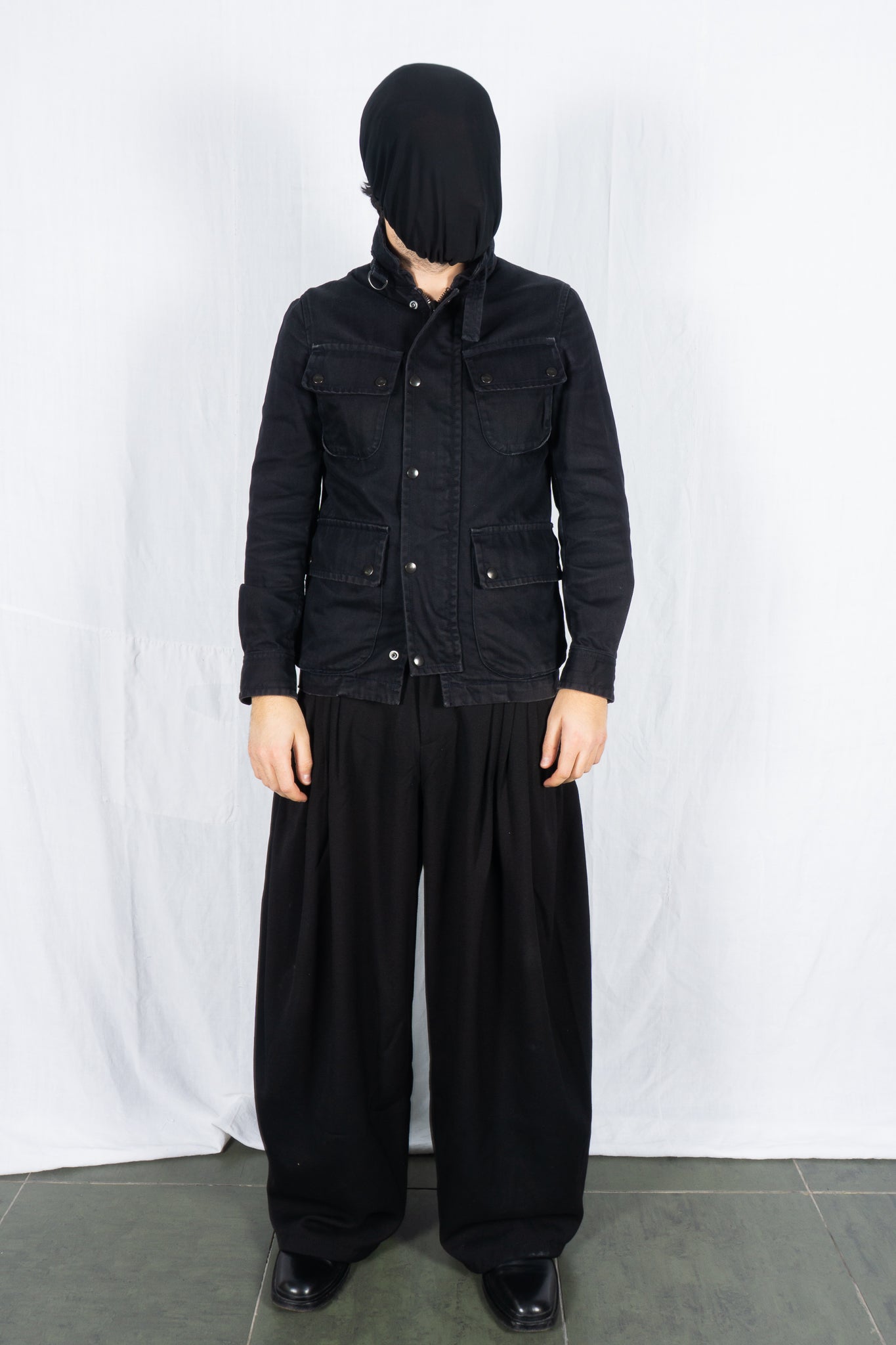 Comme des Garçons Homme A/W 2008 multi-pocket jacket – side view | Recente Studio