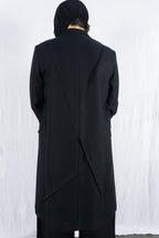 Undercover AW16 deconstructed coat – side view | Recente Studio
