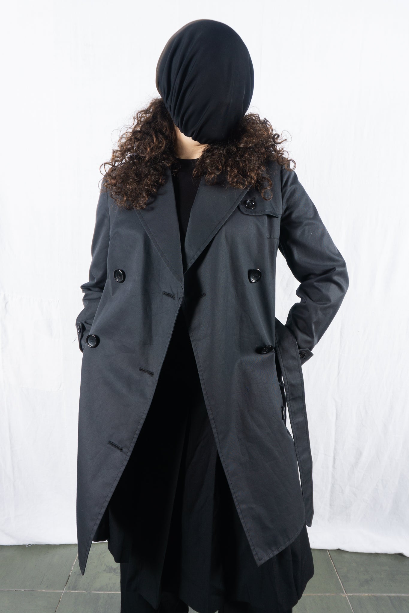 Junya Watanabe SS07 trench coat – side view | Recente Studio