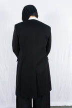 Comme des Garçons Homme Plus AW22 collarless coat – full length | Recente Studio