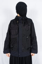 Junya Watanabe Man A/W 2023 hybrid backpack jacket – front view | Recente Studio