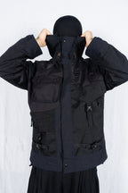 Junya Watanabe Man AW23 hybrid backpack jacket – open front | Recente Studio