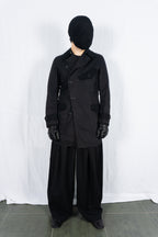 Junya Watanabe Man A/W 2013 asymmetrical trench – back view | Recente Studio