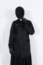 Junya Watanabe Man A/W 2013 asymmetrical trench – side view | Recente Studio