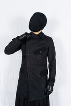 Junya Watanabe Man A/W 2013 asymmetrical trench – collar detail | Recente Studio