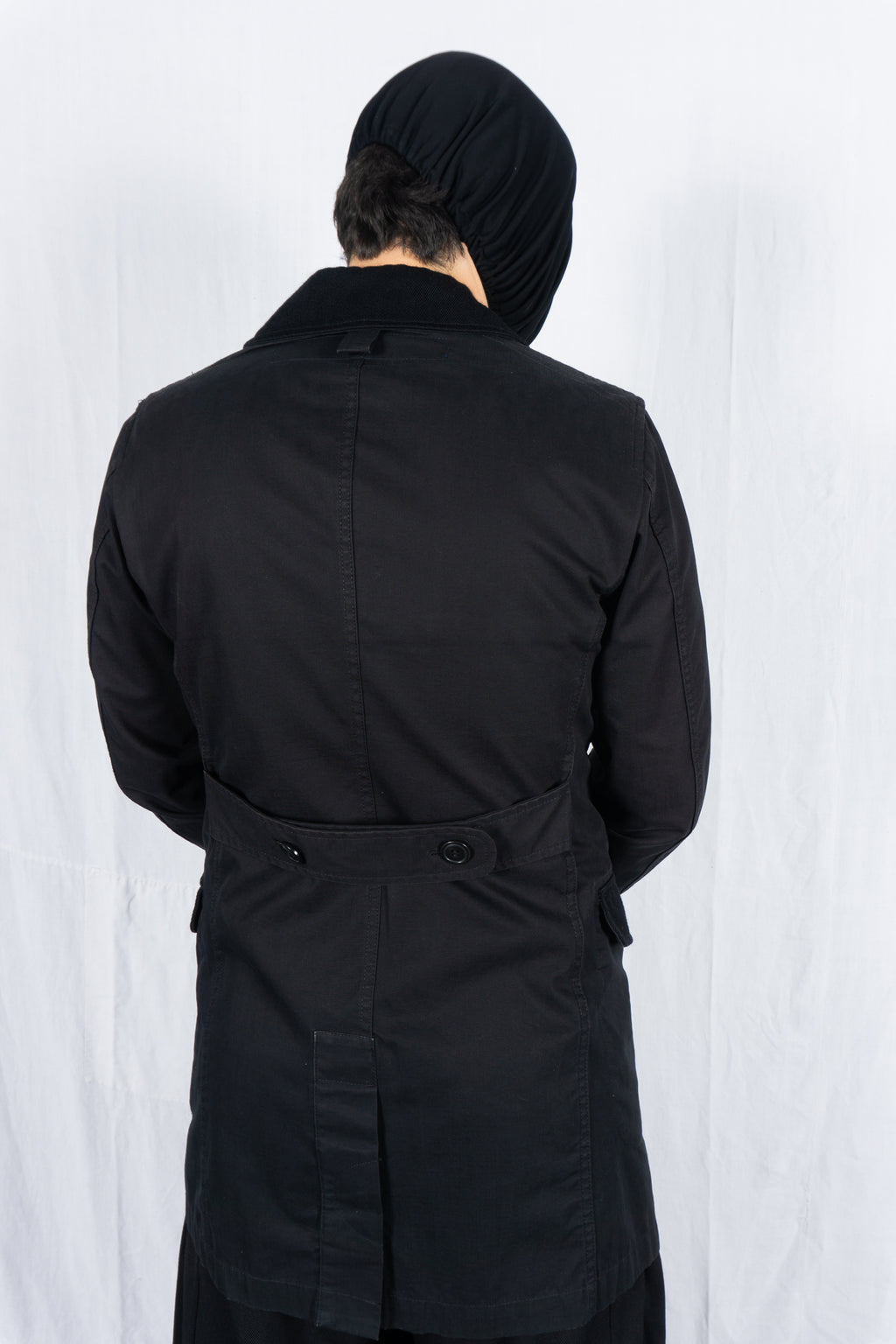 Junya Watanabe Man A/W 2013 asymmetrical trench – full length | Recente Studio
