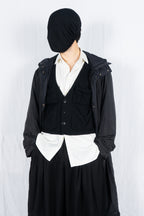 Number (N)ine 2000s multi pocket wool vest | Recente Studio