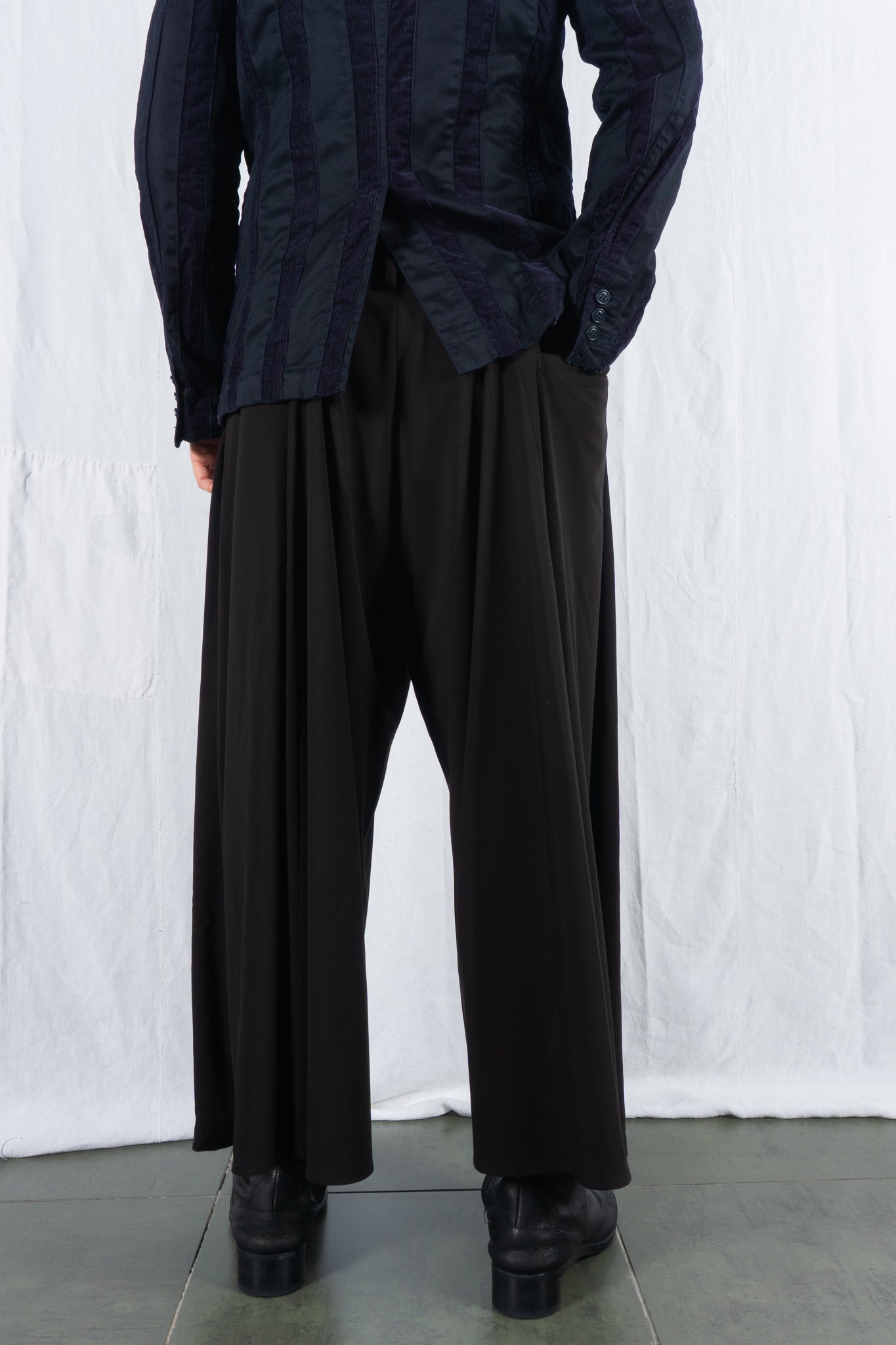 S’YTE Yohji Yamamoto S/S 2012 wide double pants – back view | Recente Studio