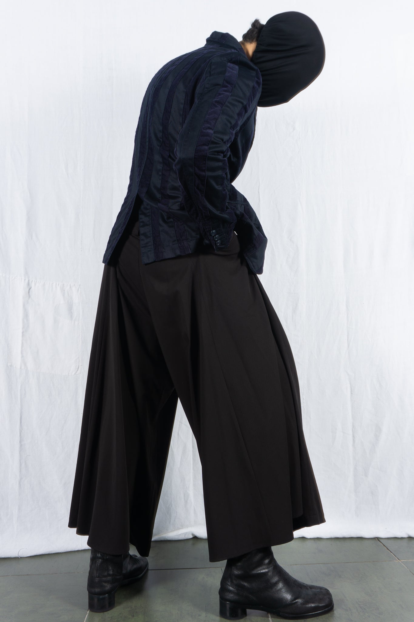 S’YTE Yohji Yamamoto S/S 2012 wide double pants – front view | Recente Studio