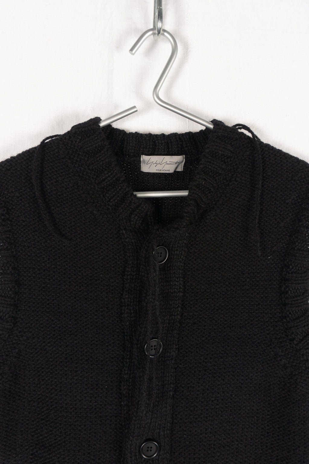 Yohji Yamamoto Pour Homme A/W 2017 wool vest – side view | Recente Studio