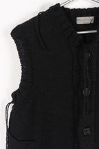 Yohji Yamamoto Pour Homme AW17 wool vest – detail | Recente Studio