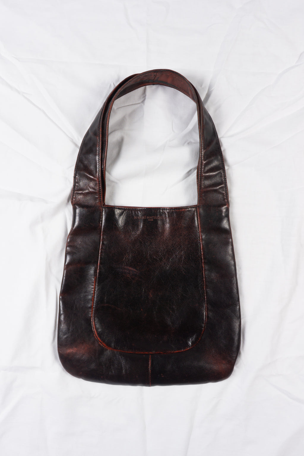 Masakï Matsushïma 1990s shoulder bag – front view | Recente Studio