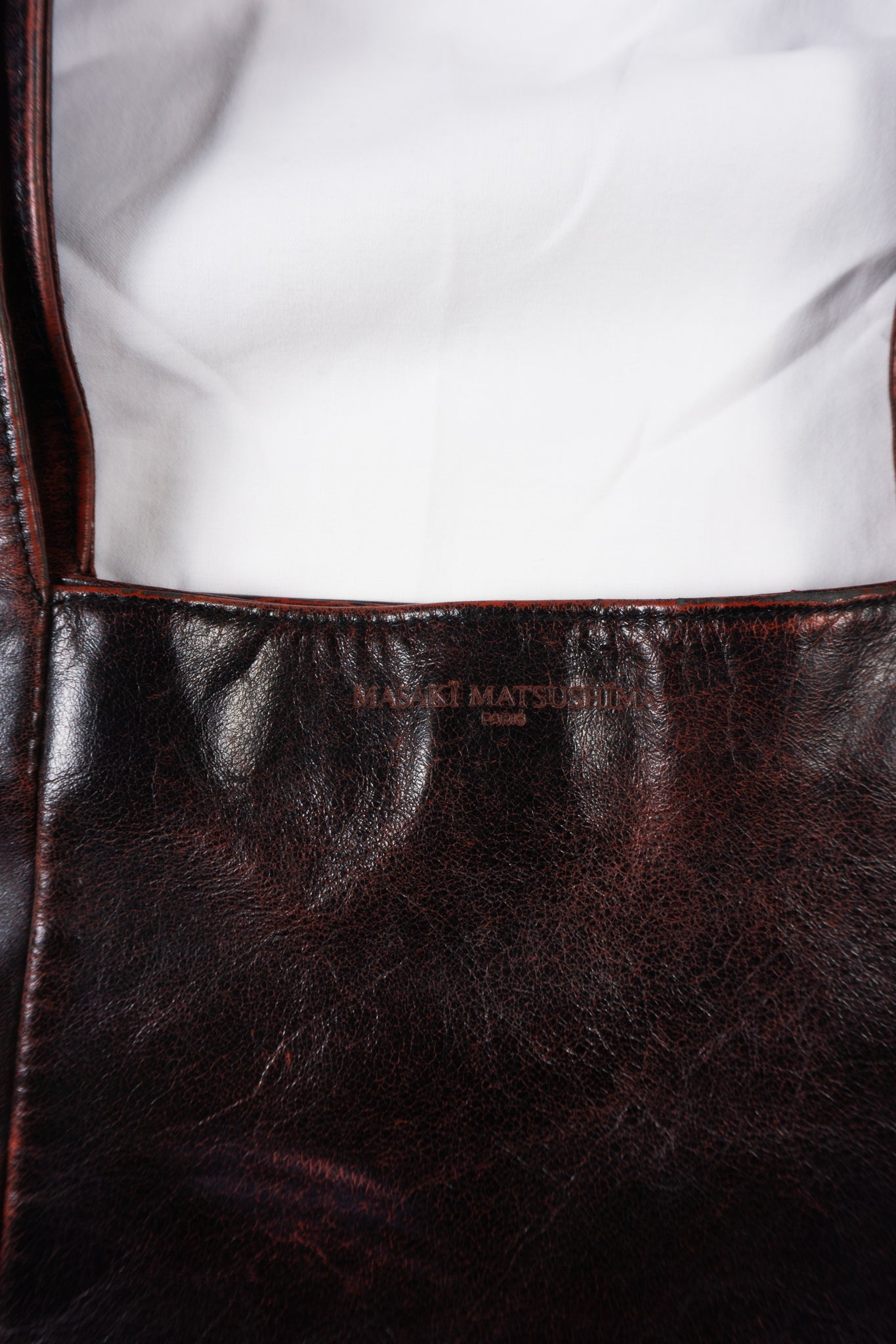 Masakï Matsushïma 1990s shoulder bag – logo detail | Recente Studio