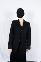 Comme des Garçons A/W 1992 rolled sleeves jacket – front view | Recente Studio