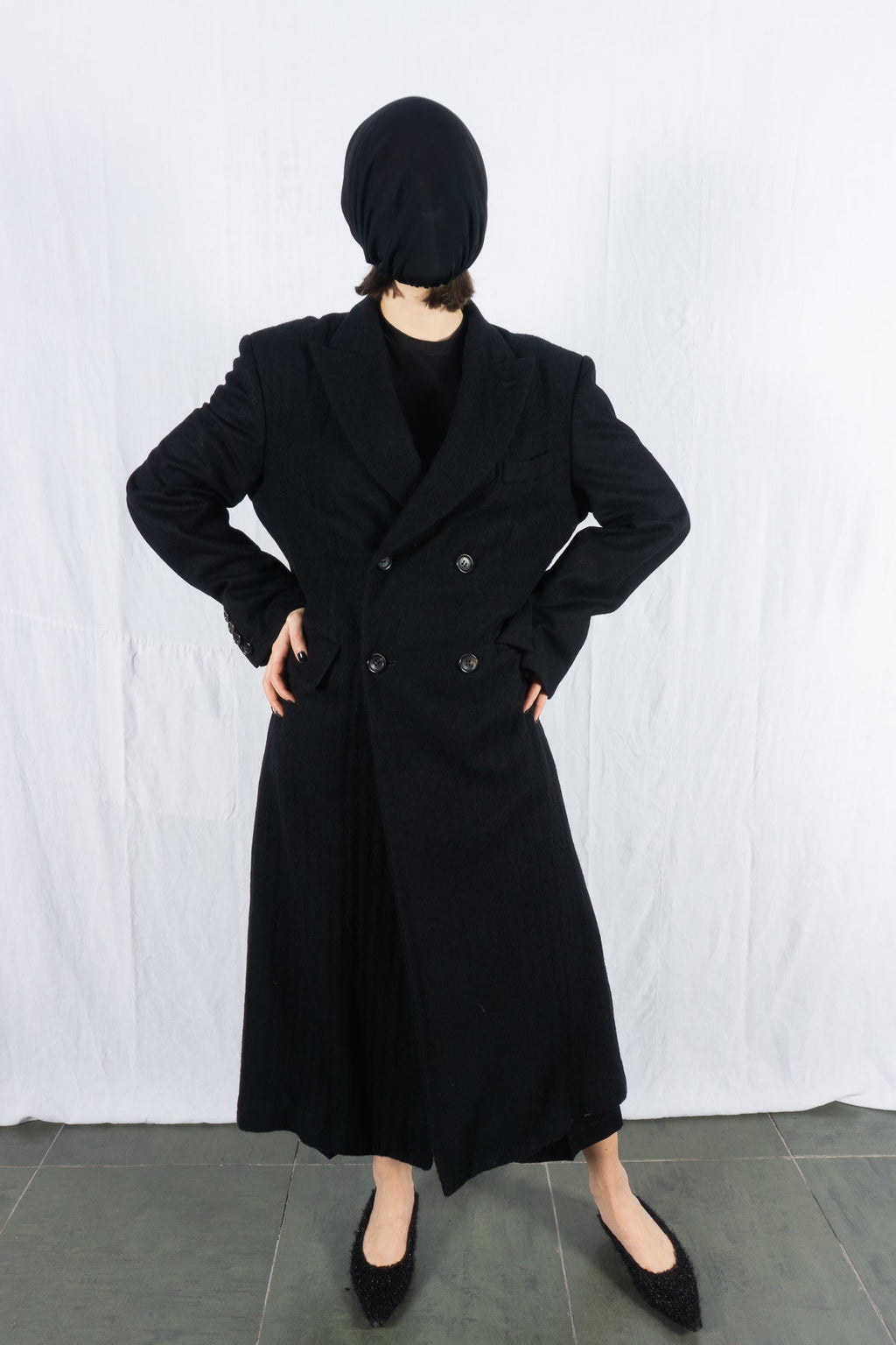 Junya Watanabe A/W 2019 reversible printed coat – front view | Recente Studio
