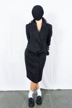 I.S. Issey Miyake Sport 1980s wool suit – open jacket | Recente Studio
