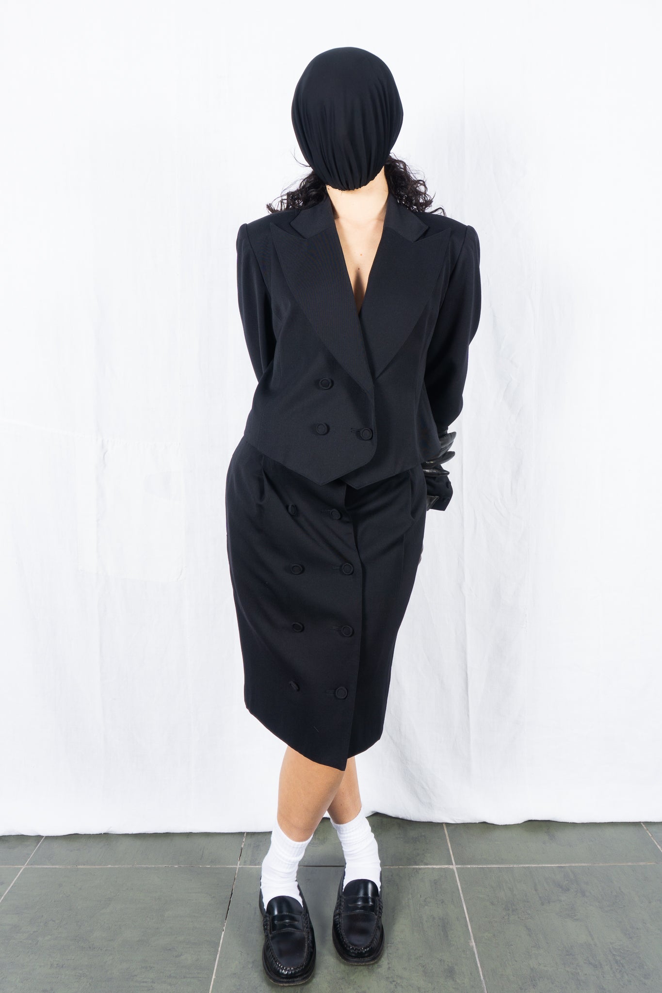 I.S. Issey Miyake Sport 1980s wool suit – open jacket | Recente Studio