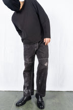 Comme des Garçons Homme 2010s bleached pants – side view | Recente Studio