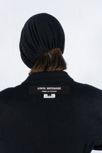 Junya Watanabe AW19 reversible printed coat – collar detail | Recente Studio