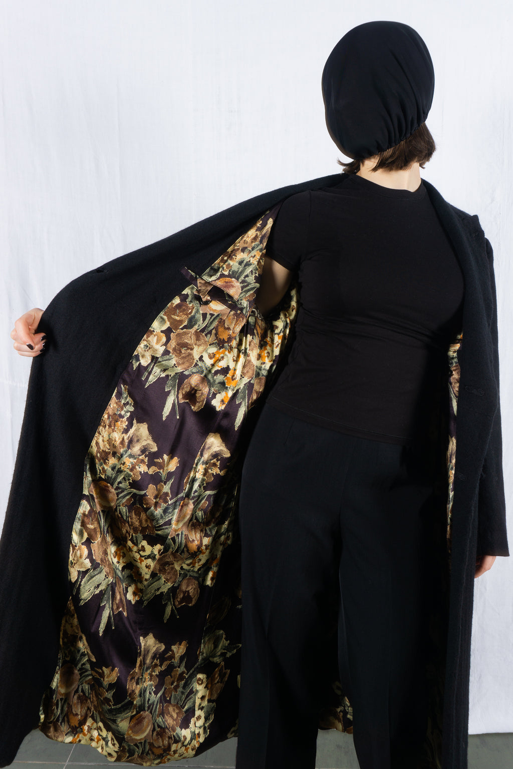 Junya Watanabe A/W 2019 reversible printed coat – full length | Recente Studio