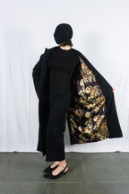 Junya Watanabe A/W 2019 reversible printed coat – side view | Recente Studio