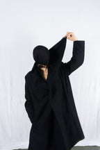 Comme des Garçons 1980s monster coat – collar detail | Recente Studio