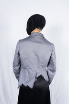 Comme des Garçons S/S 2018 destroyed jacket – back view | Recente Studio