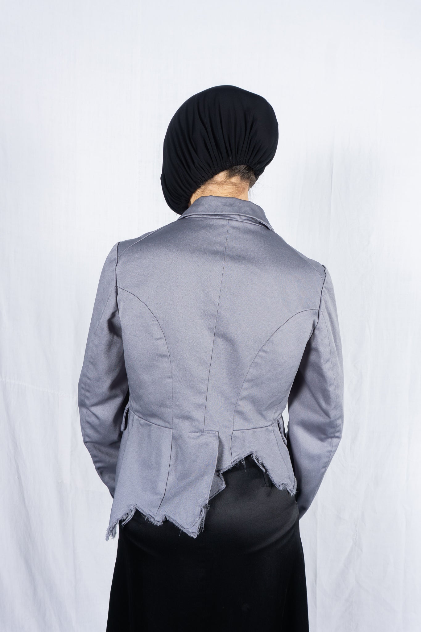 Comme des Garçons S/S 2018 destroyed jacket – back view | Recente Studio