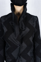 Issey Miyake A/W 2011 inserts blazer – side view | Recente Studio