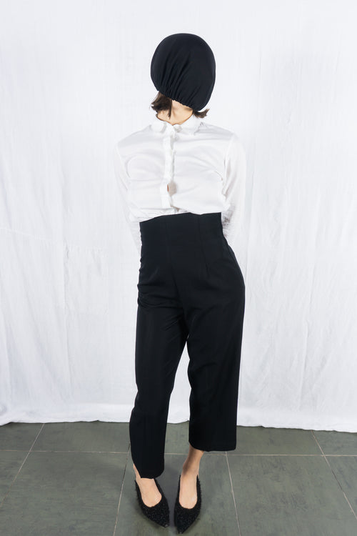 Comme des Garçons A/W 1988 office pants – front view | Recente Studio