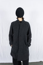 Plantation 2010s wool coat – side view | Recente Studio