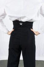 Comme des Garçons A/W 1988 office pants – back view | Recente Studio